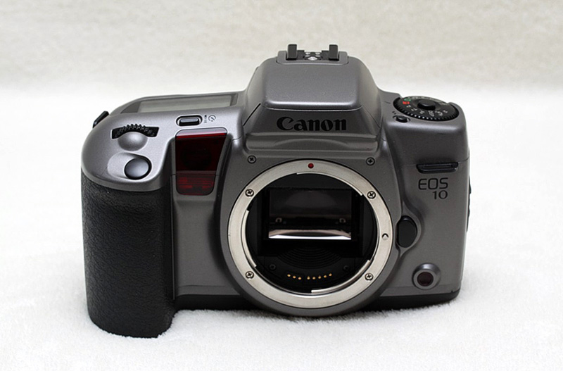 Front view of the Canon EOS 10