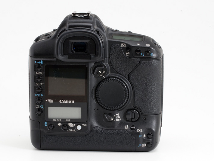 Canon EOS 1Ds Mark II Rear View