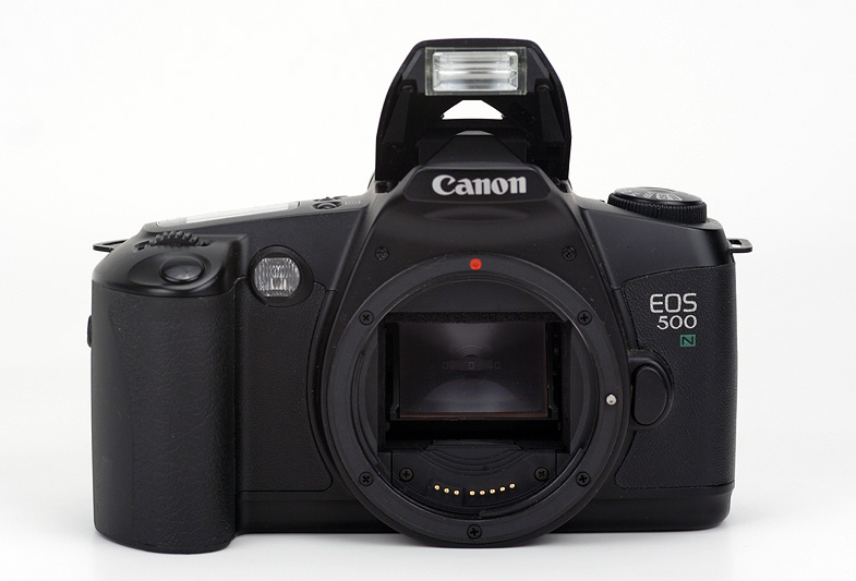 Canon EOS 500N Black Edition Body Front View