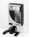 Metz Mecablitz 34 AF-3C for Canon EOS Front View (diffuser down)